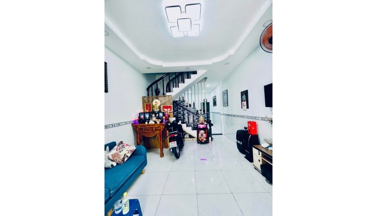 Bán nhà Nguyễn Cửu Vân, P.17 ,HXH , 79m2,3 tầng, 5x15m, không QH